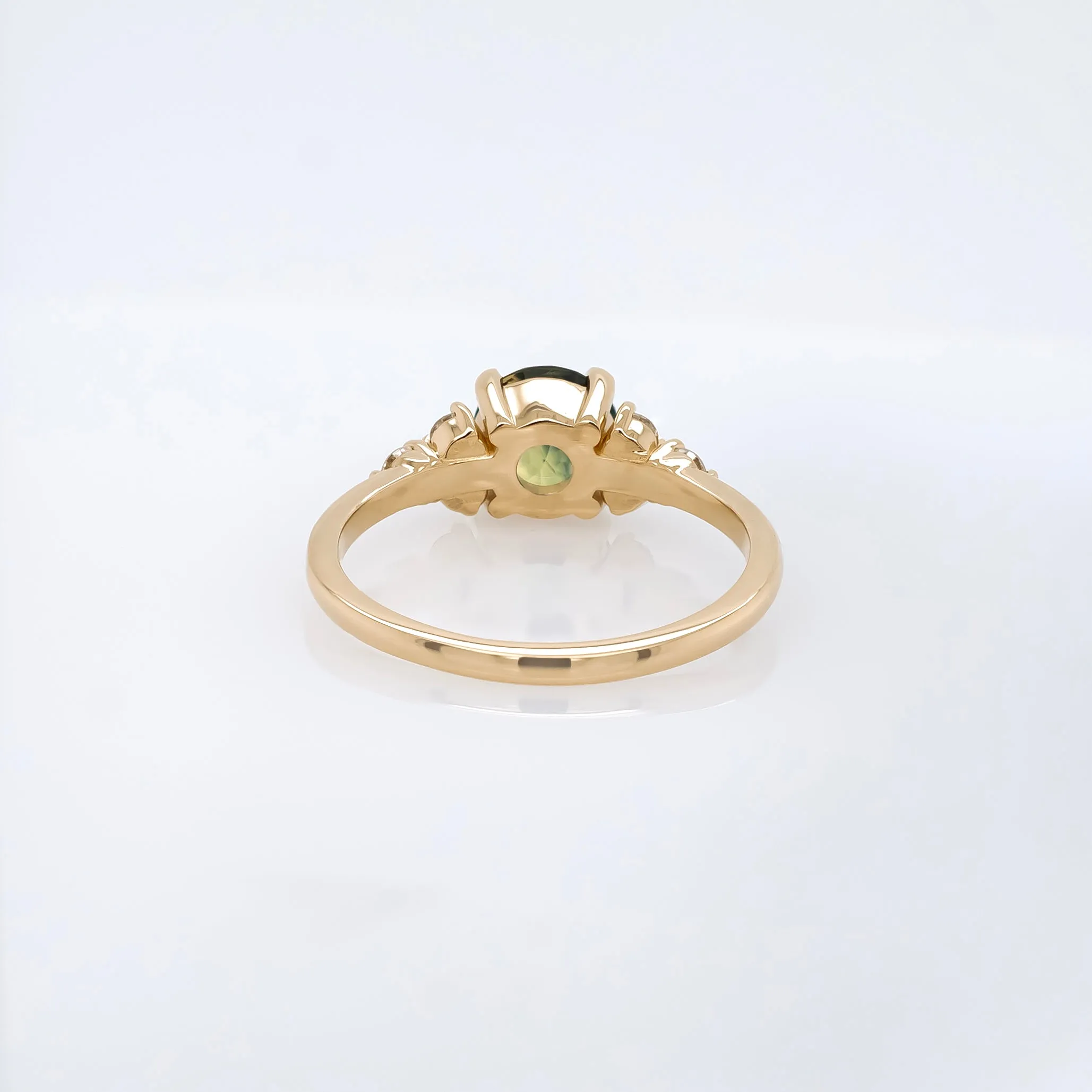 'Cleo' Sapphire Engagement Ring