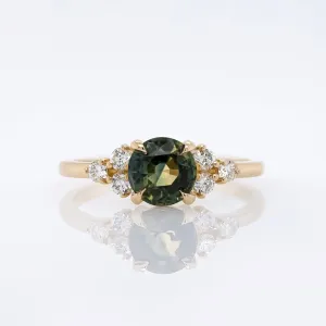 'Cleo' Sapphire Engagement Ring