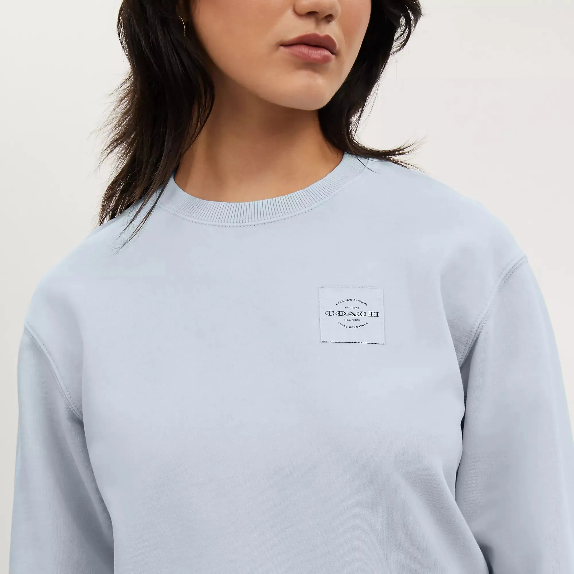 Coach Outlet Garment Dye Crewneck