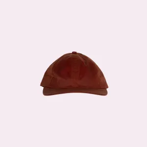 Dehen Baseball Cap Wax Coat Brick