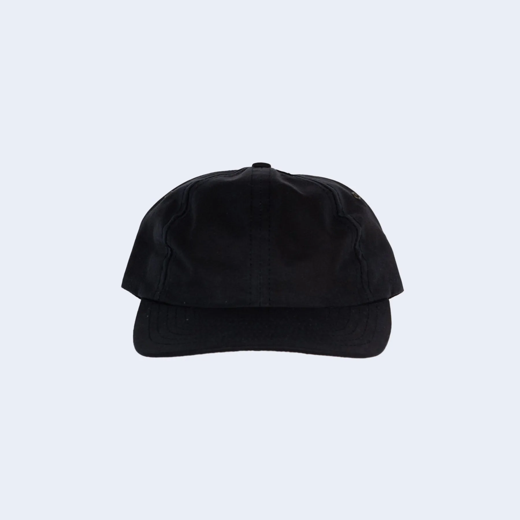Dehen Baseball Cap Wax Coat Dark Navy