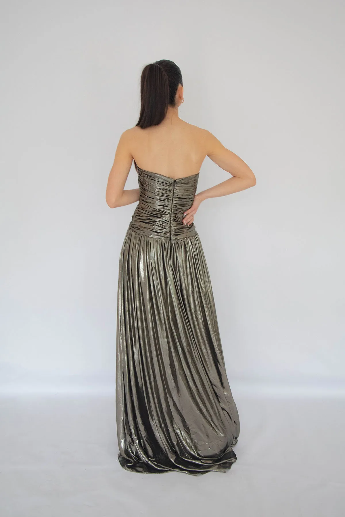 Dimi Liquid Gold Gown by HSH