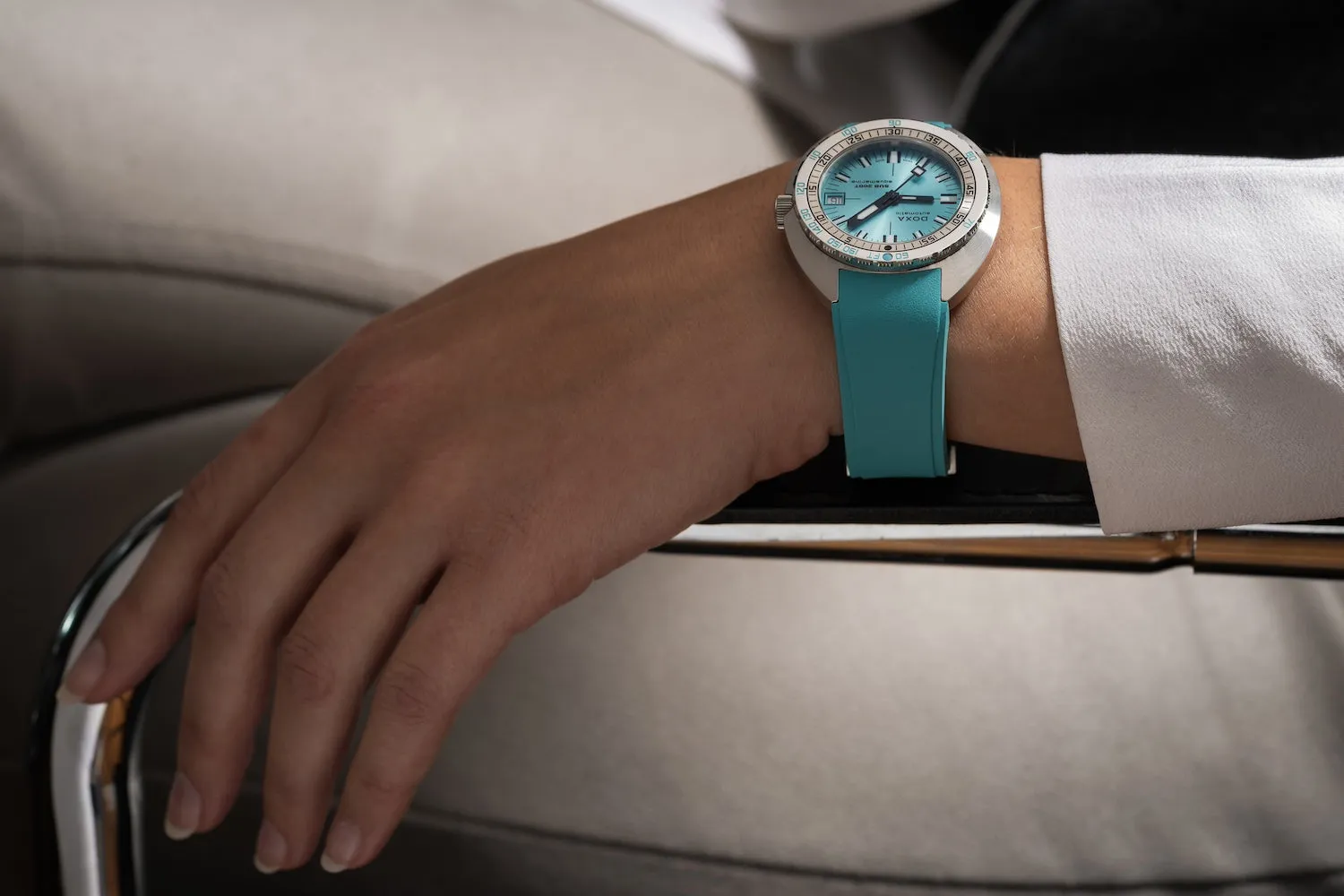 Doxa SUB 200T Aquamarine Sunray Watch