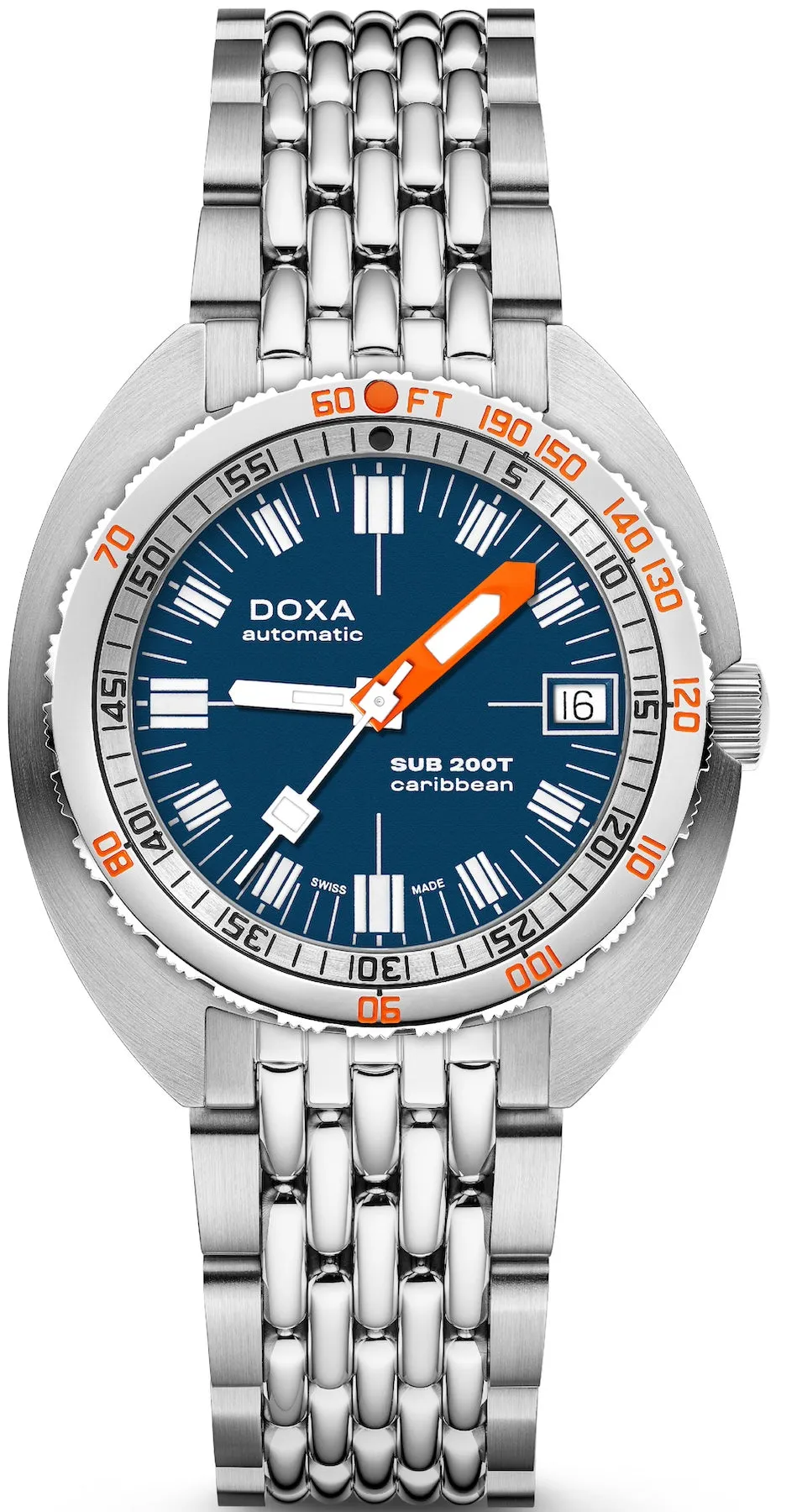 Doxa SUB 200T Caribbean Iconic Bracelet Watch