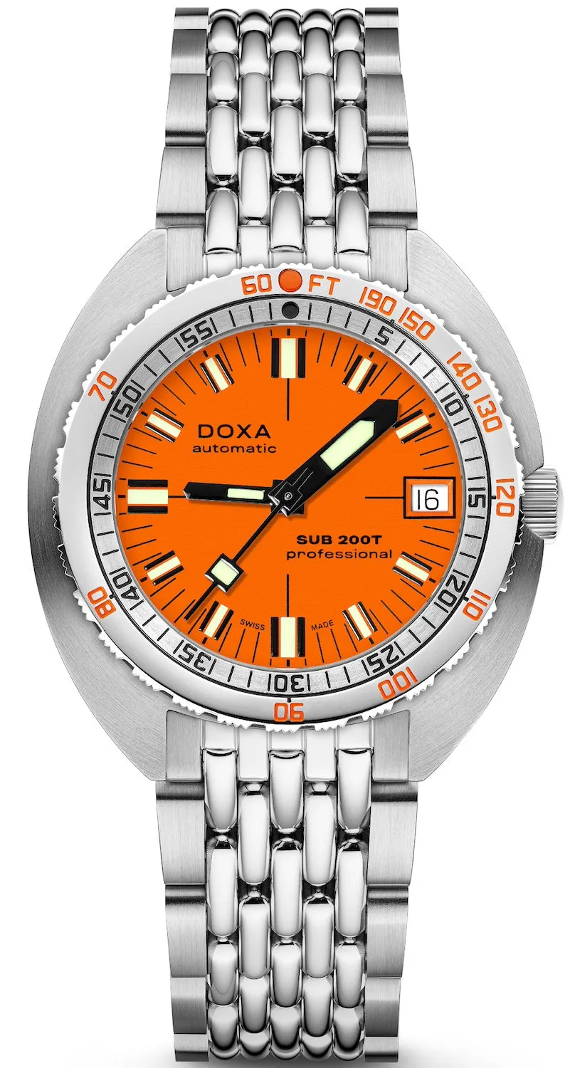 Doxa SUB 200T Professional Iconic Bracelet Watch