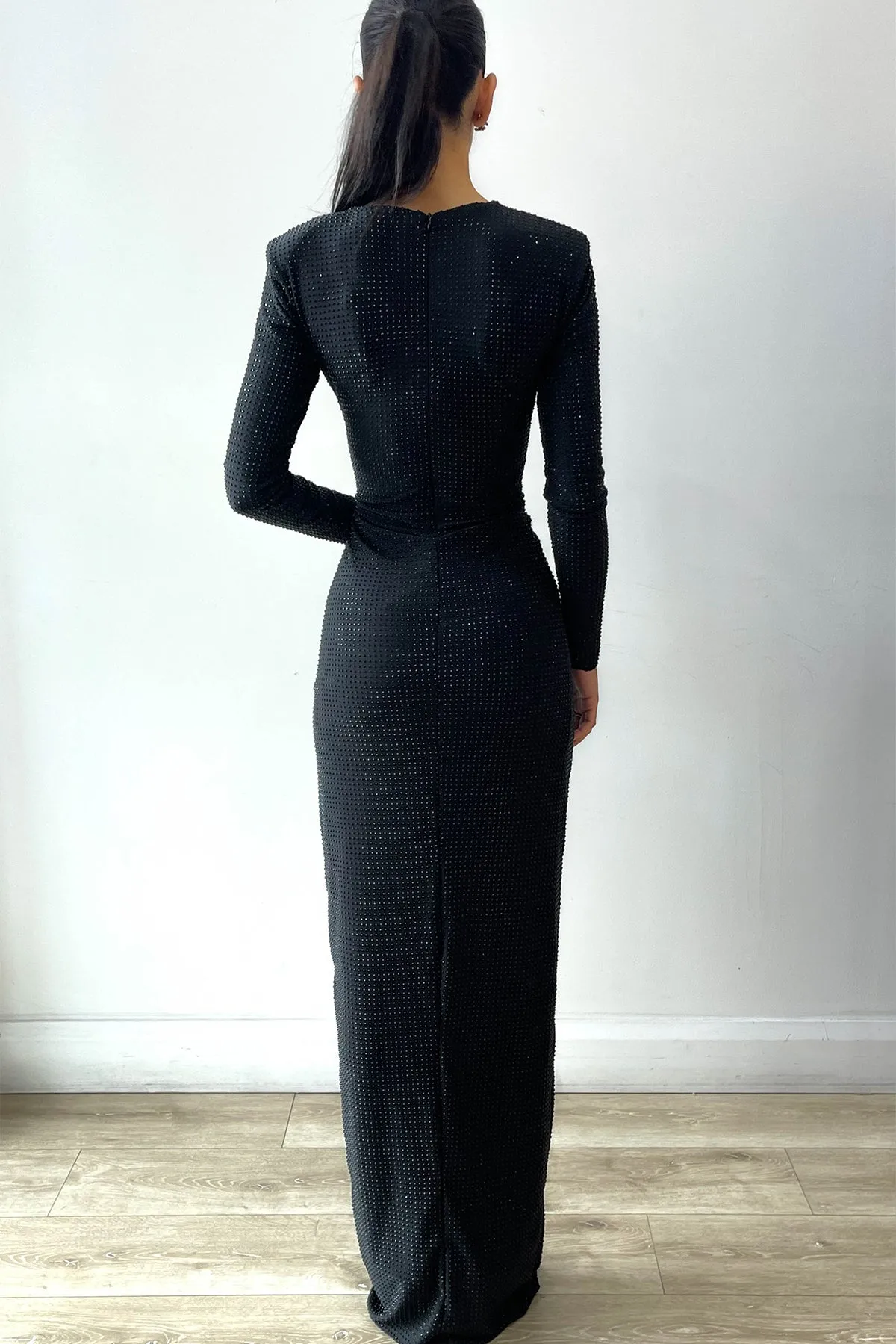 Dynasty Crystal Maxi Dress by HSH