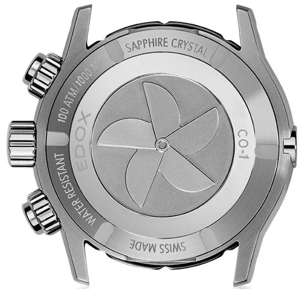 Edox CO-1 Chrono Quartz Titanium Mens Watch