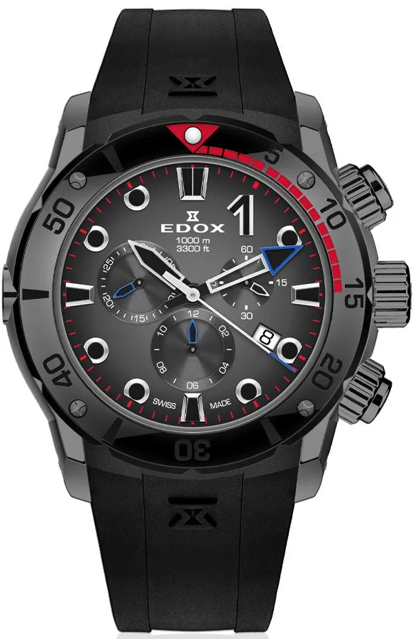 Edox CO-1 Chrono Quartz Titanium Watch