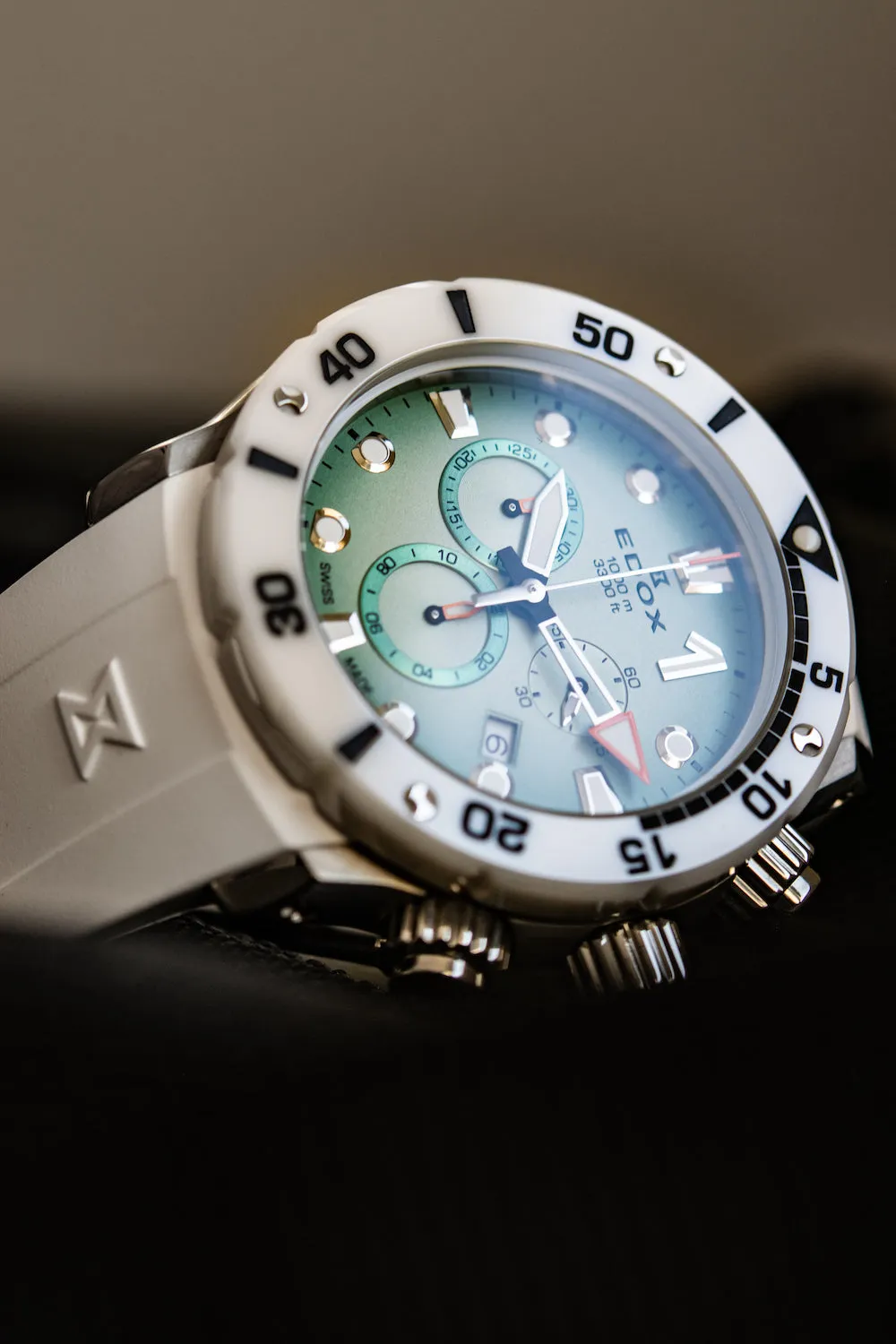 Edox CO-1 Chrono Quartz Titanium Watch