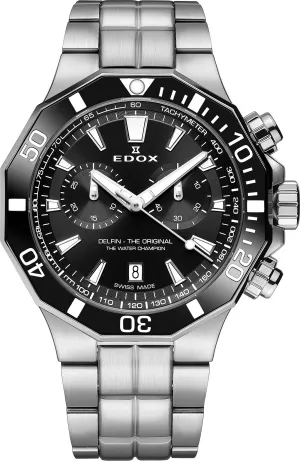 Edox Delfin Bracelet Mens Watch