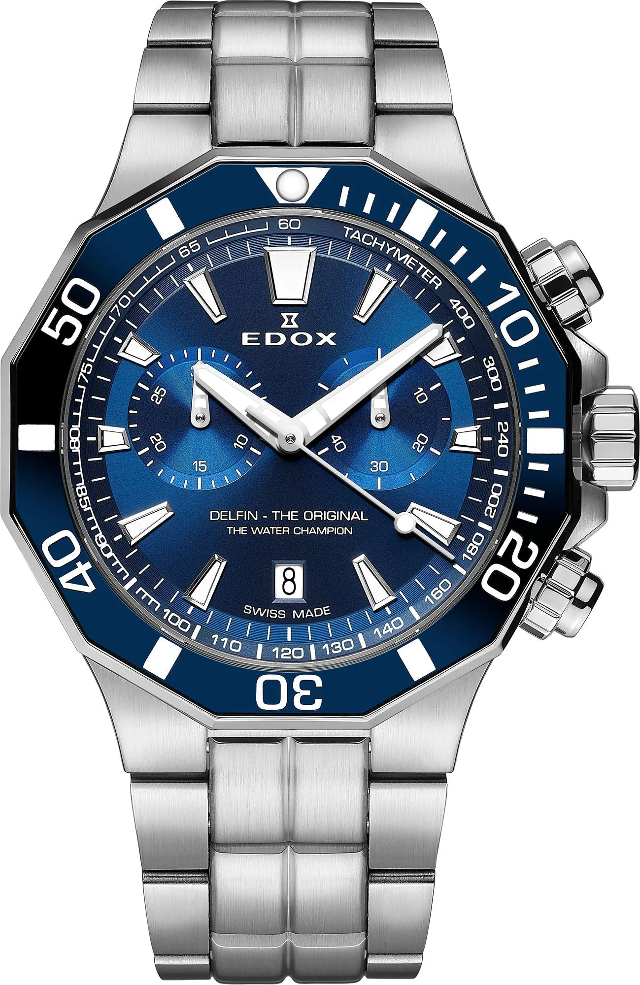 Edox Delfin Bracelet Mens Watch