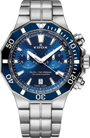 Edox Delfin Bracelet Mens Watch