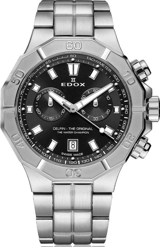 Edox Delfin The Original Chronograph Mens Watch