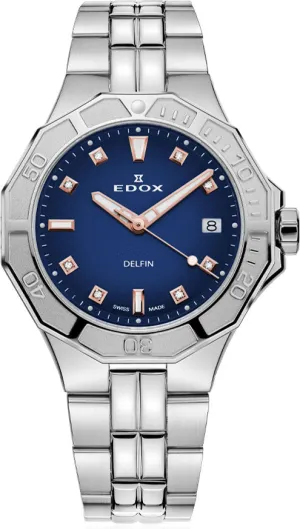 Edox Delfin The Original Lady Quartz 3 Hands Special Edition Watch