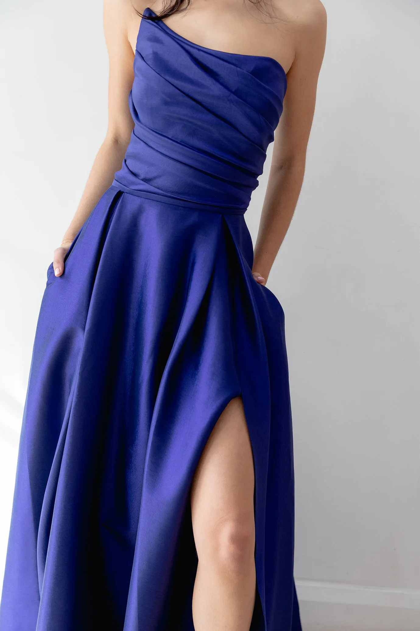 Elisse Gown Midnight Blue by HSH