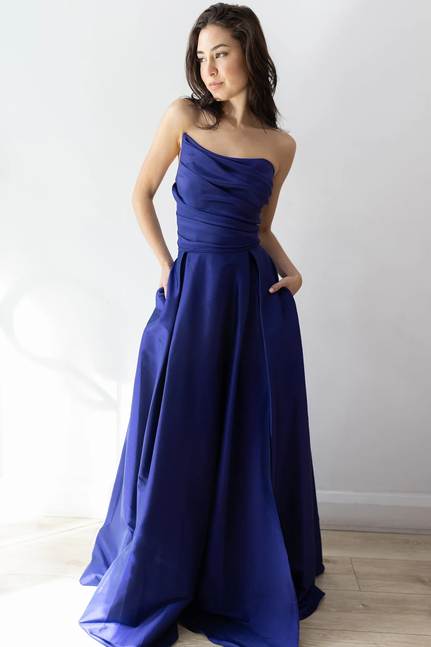 Elisse Gown Midnight Blue by HSH