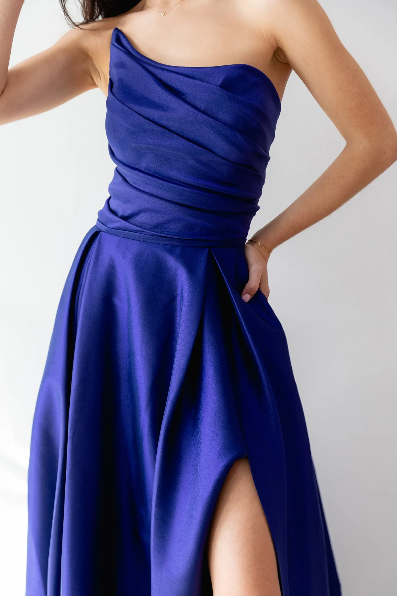 Elisse Gown Midnight Blue by HSH