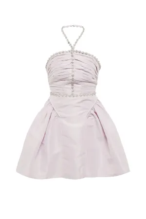 Embellished Taffeta Mini Dress by Self-Portrait