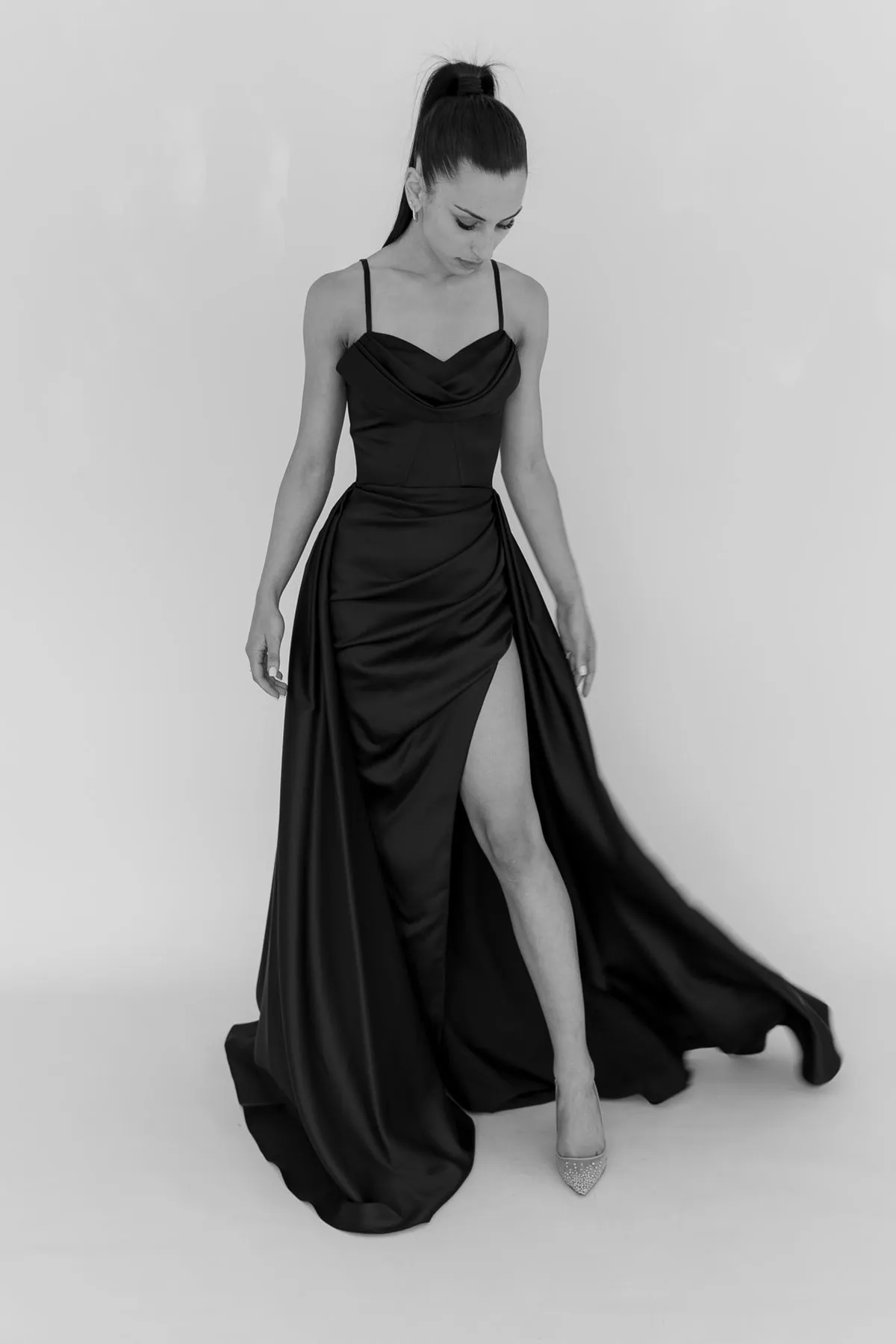 Embrace Corset Gown Black by HSH