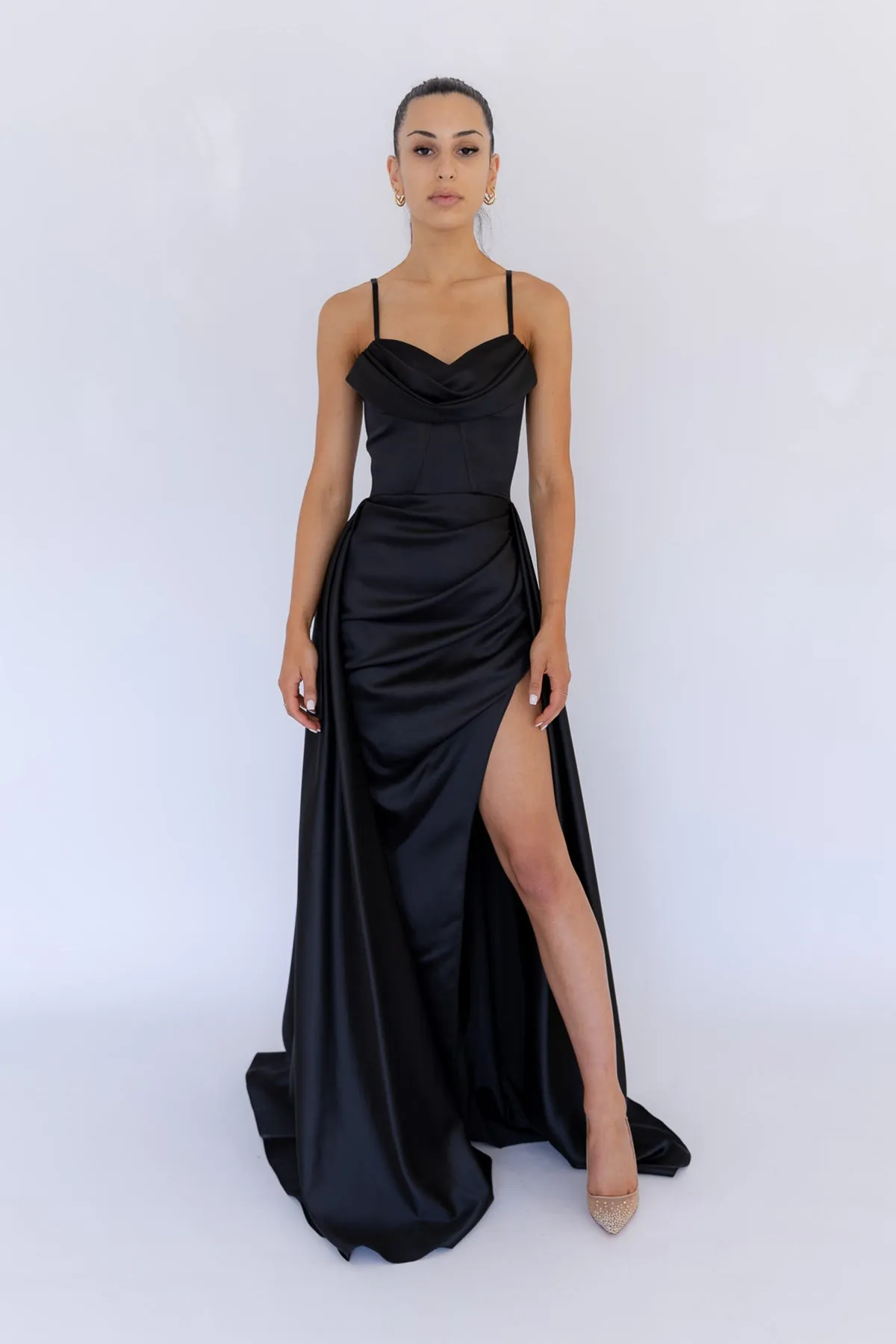 Embrace Corset Gown Black by HSH