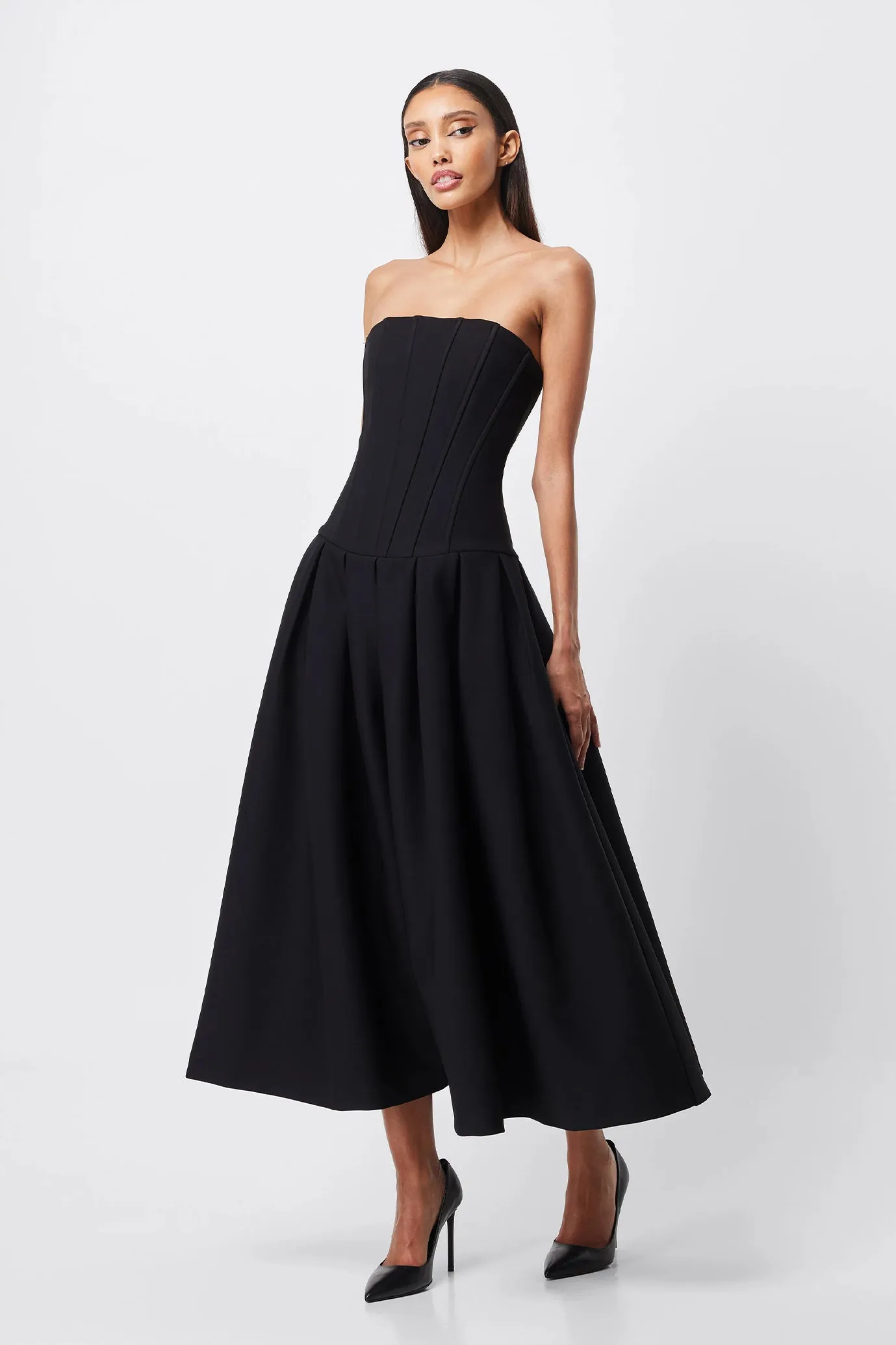 Enchant Maxi Dress Black by Mossman