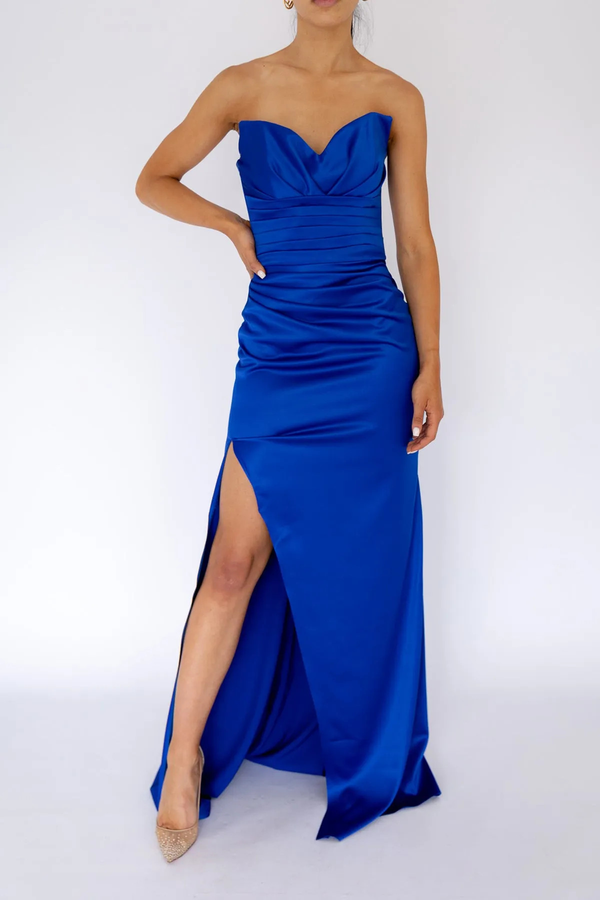 Essence Corset Gown Cobalt Blue by HSH