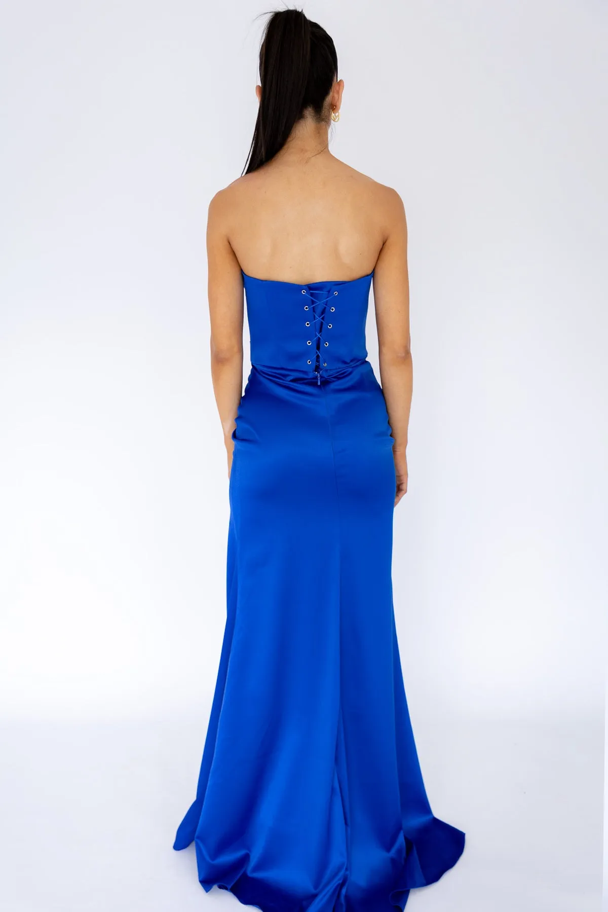 Essence Corset Gown Cobalt Blue by HSH