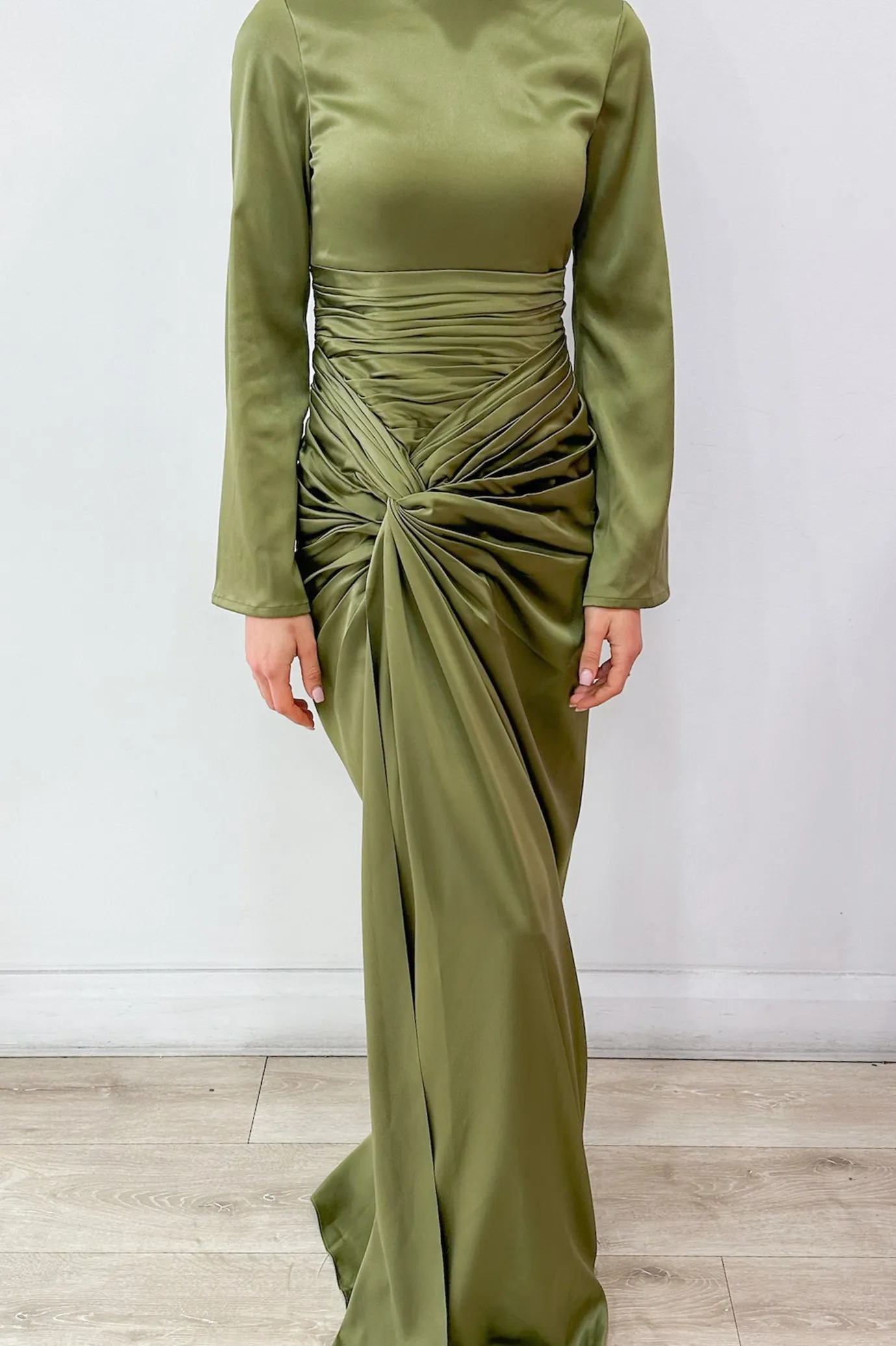 Farrah Dress Khaki by HSH