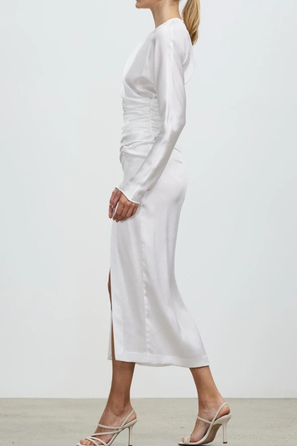 FINAL SALE: Arienne Dress White by Nicola Finetti