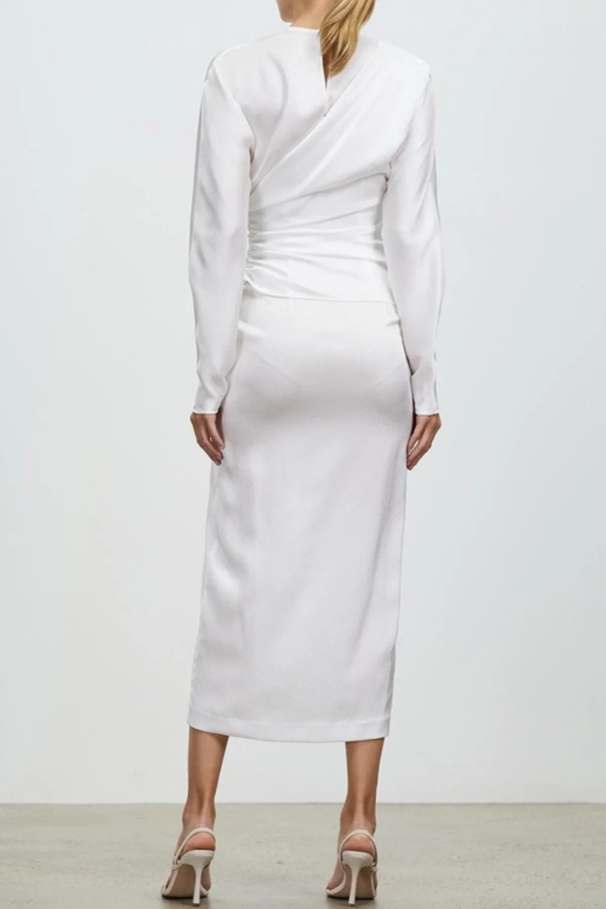 FINAL SALE: Arienne Dress White by Nicola Finetti