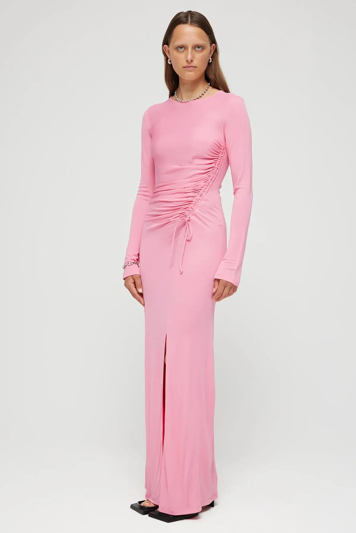 FINAL SALE: Drawstring Jersey Dress by ROHE