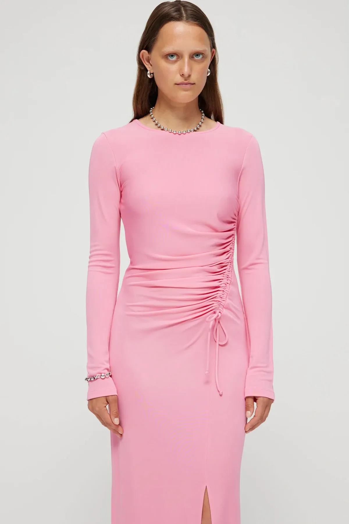 FINAL SALE: Drawstring Jersey Dress by ROHE