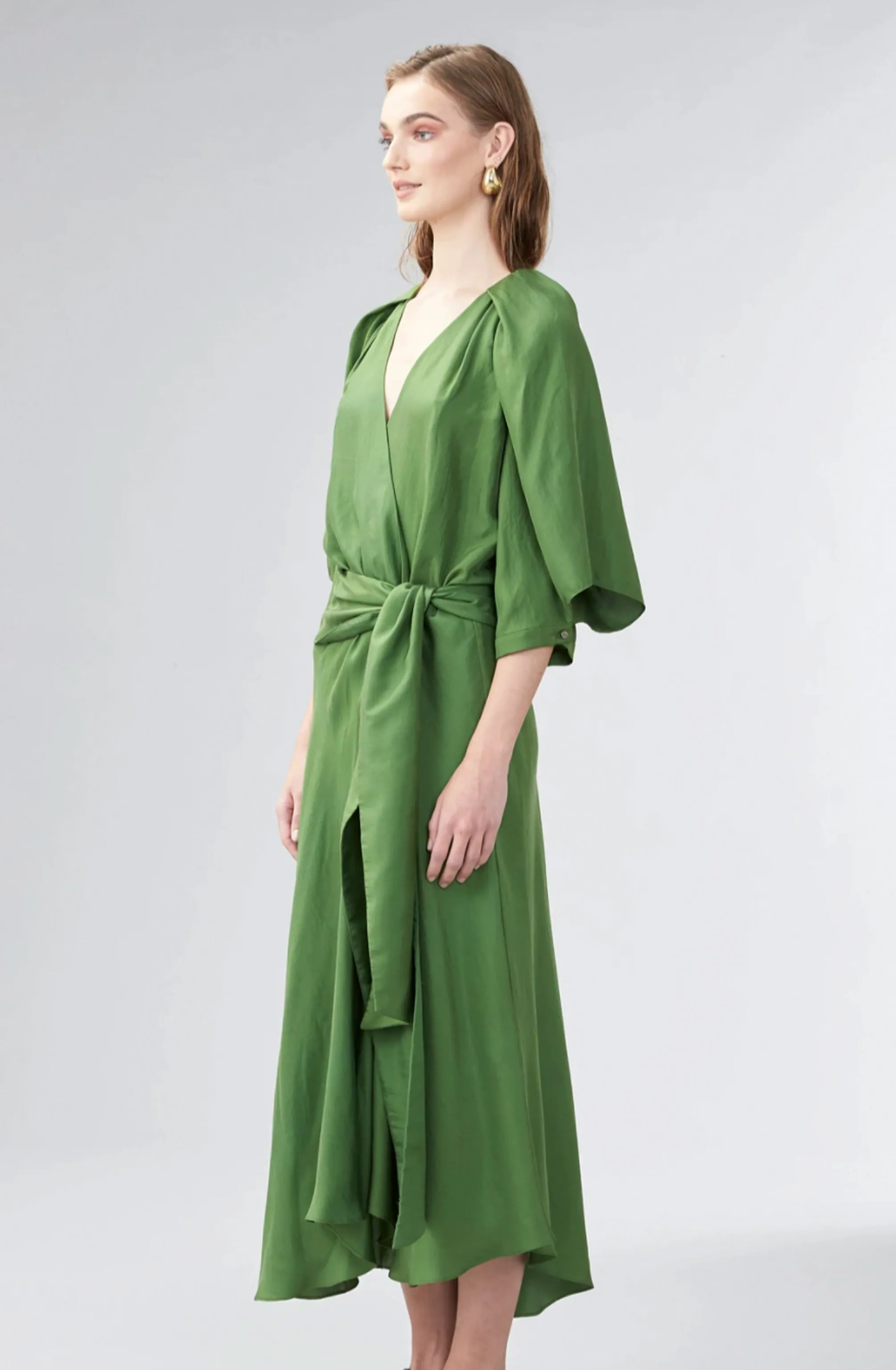 FINAL SALE: Easel Wrap Dress by Ginger & Smart