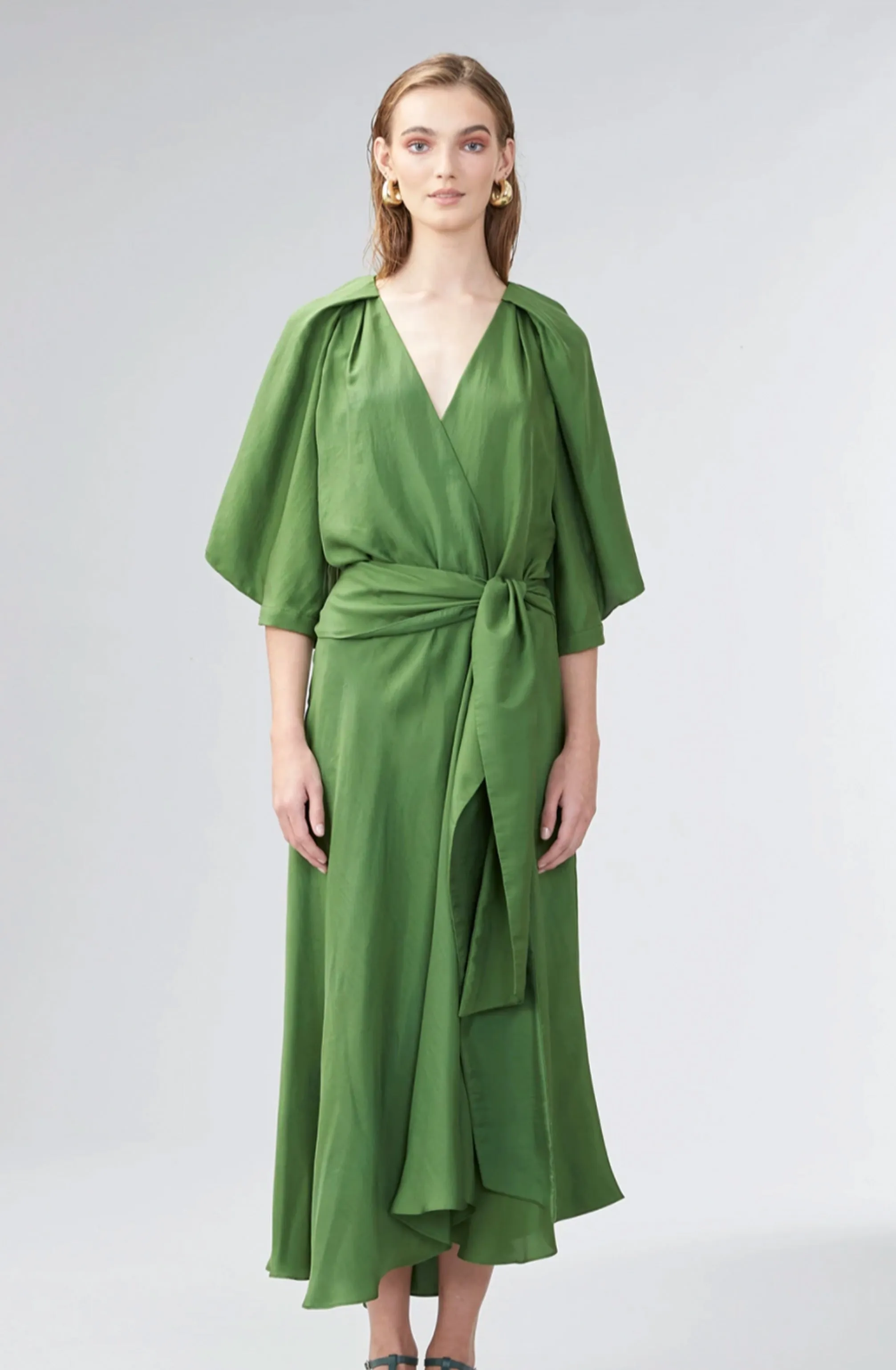 FINAL SALE: Easel Wrap Dress by Ginger & Smart