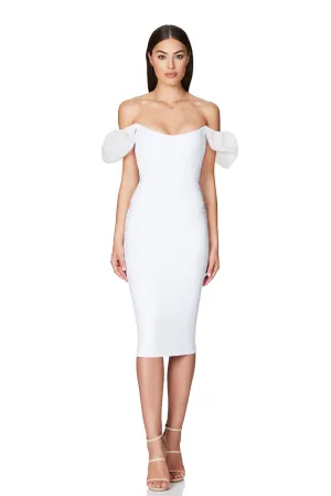 FINAL SALE: Eleganza Midi White by Nookie