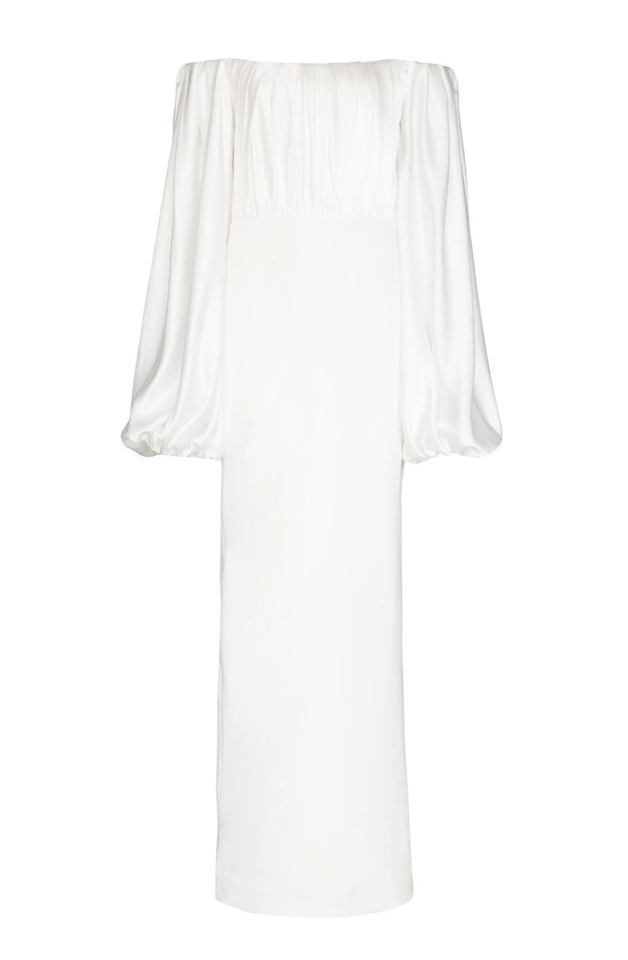FINAL SALE: Finn Maxi Dress White by Solace London