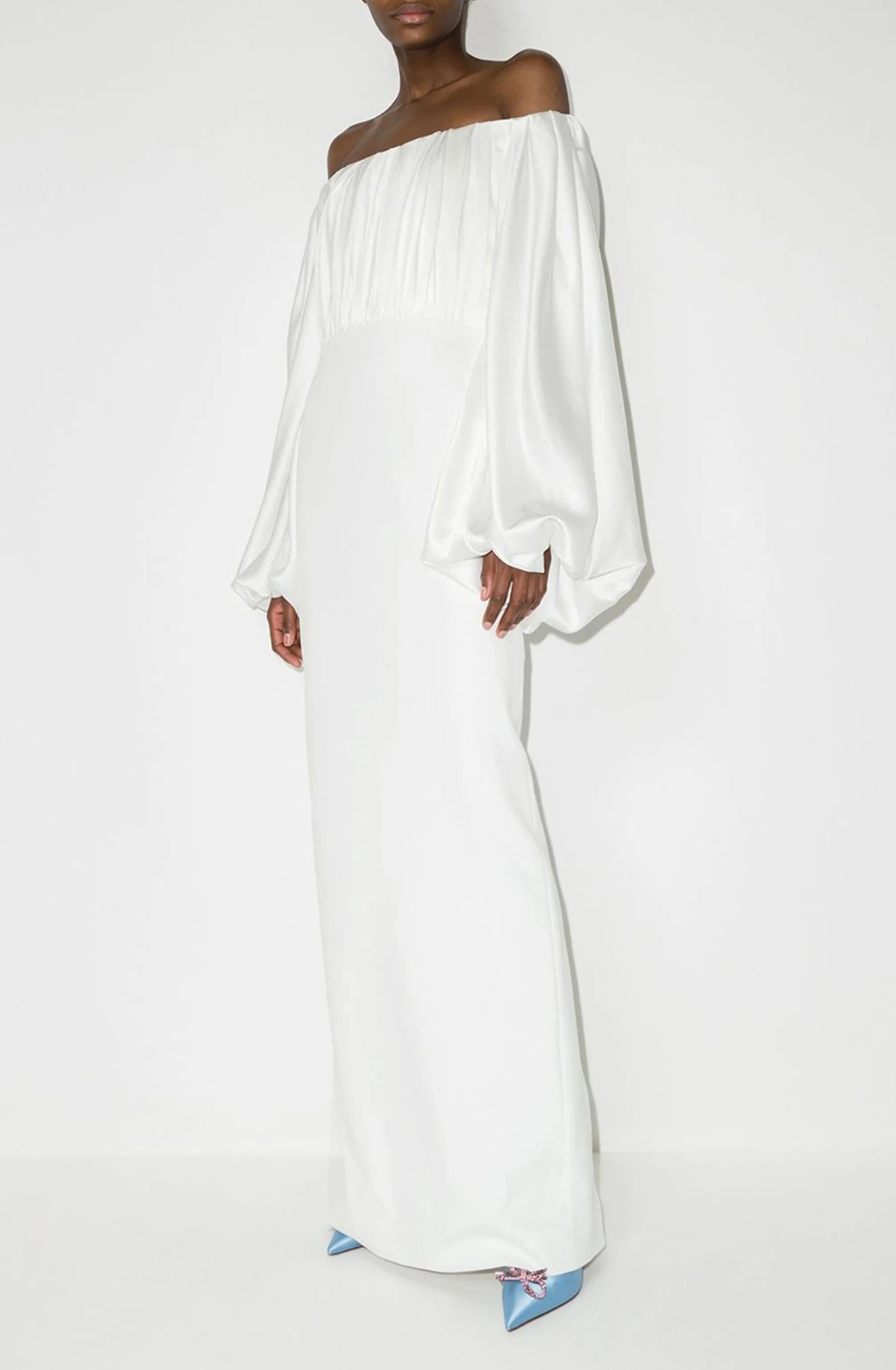 FINAL SALE: Finn Maxi Dress White by Solace London