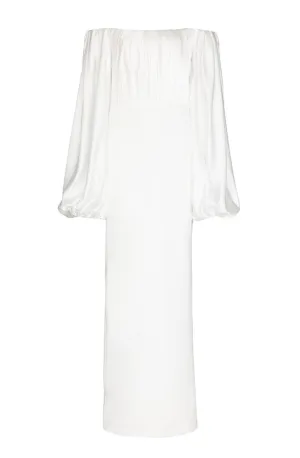 FINAL SALE: Finn Maxi Dress White by Solace London