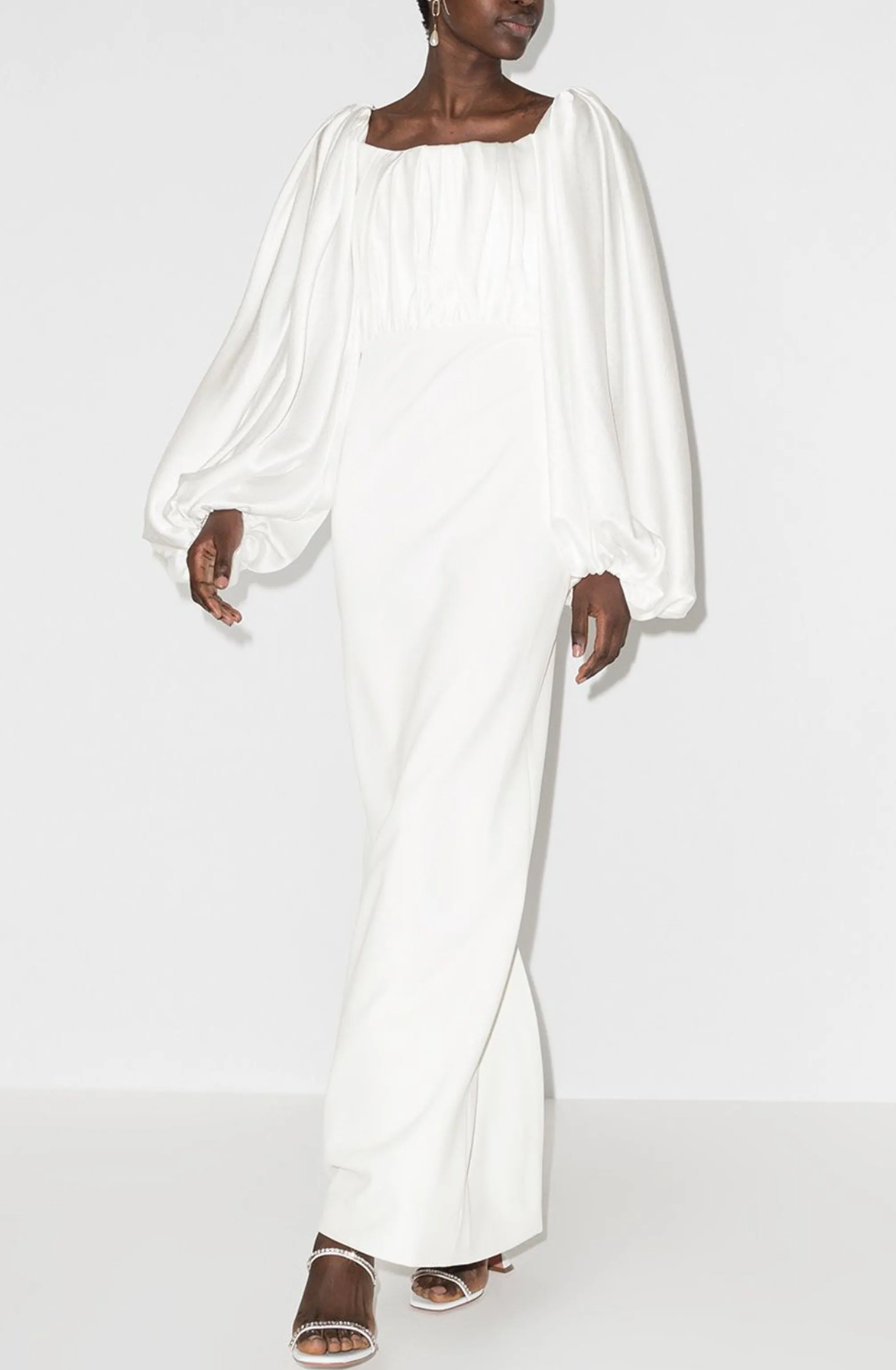 FINAL SALE: Finn Maxi Dress White by Solace London