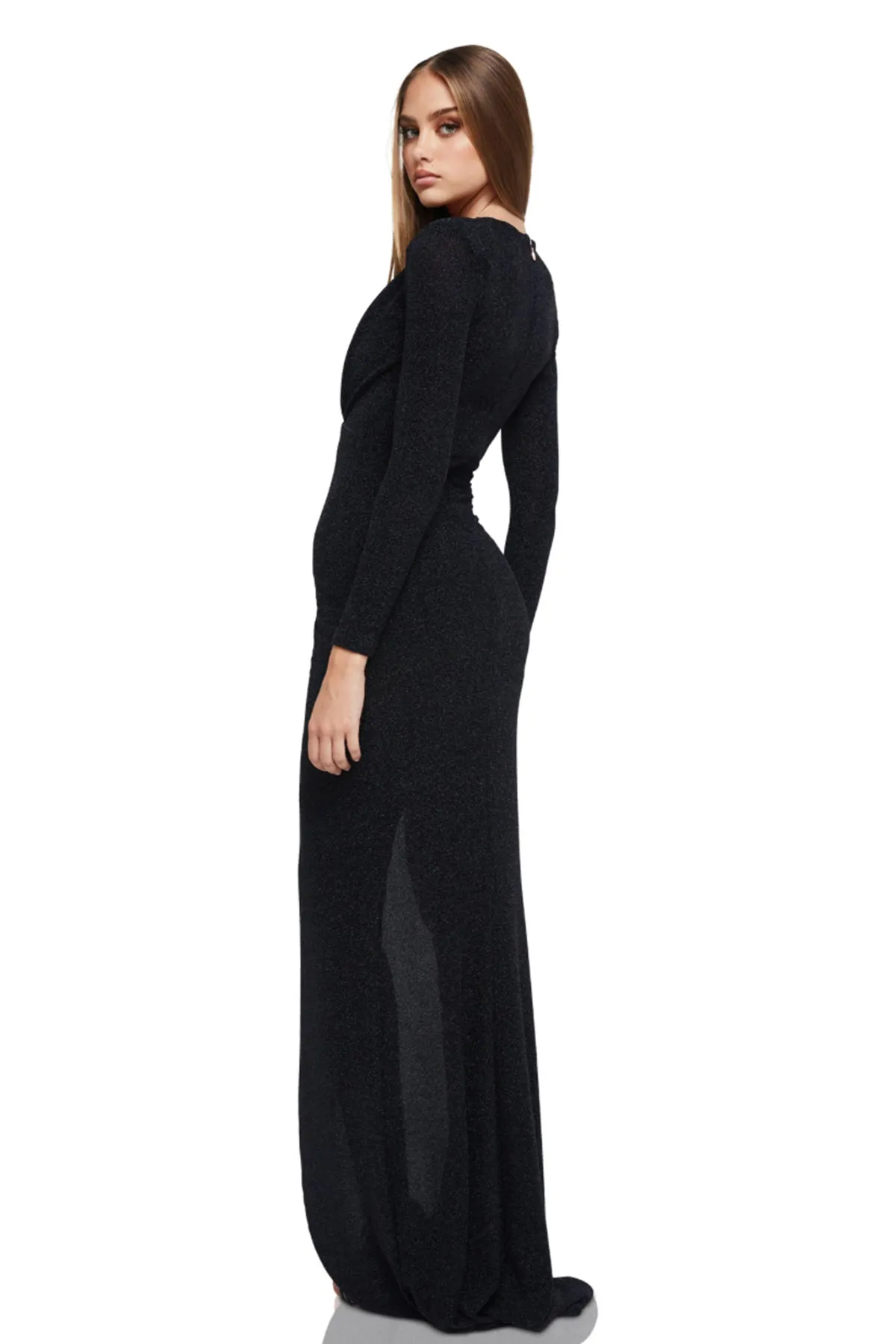 FINAL SALE: Intuition Gown Black by Nookie