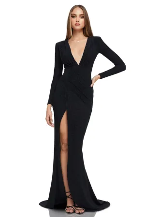FINAL SALE: Intuition Gown Black by Nookie