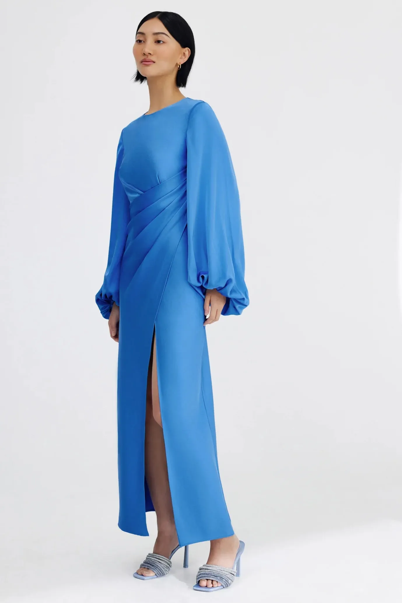 FINAL SALE: Lara Long Sleeve Dress Blue by Significant Other