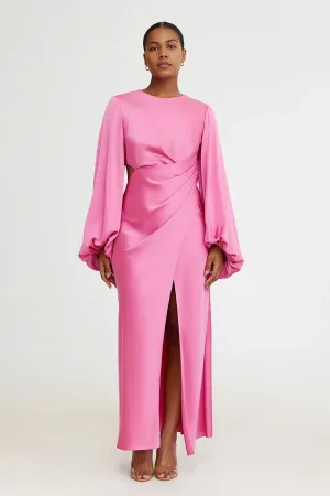FINAL SALE: Lara Long Sleeve Dress Pop Pink by Significant Other