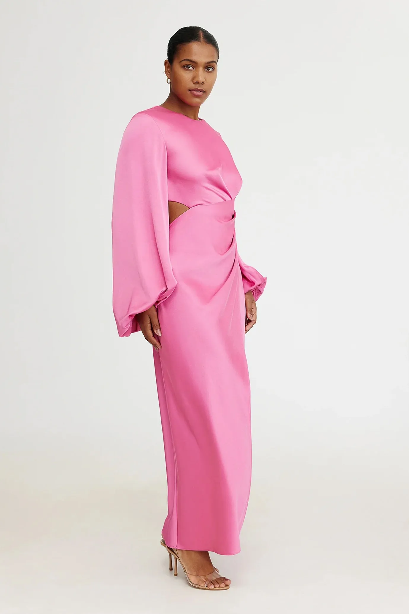 FINAL SALE: Lara Long Sleeve Dress Pop Pink by Significant Other