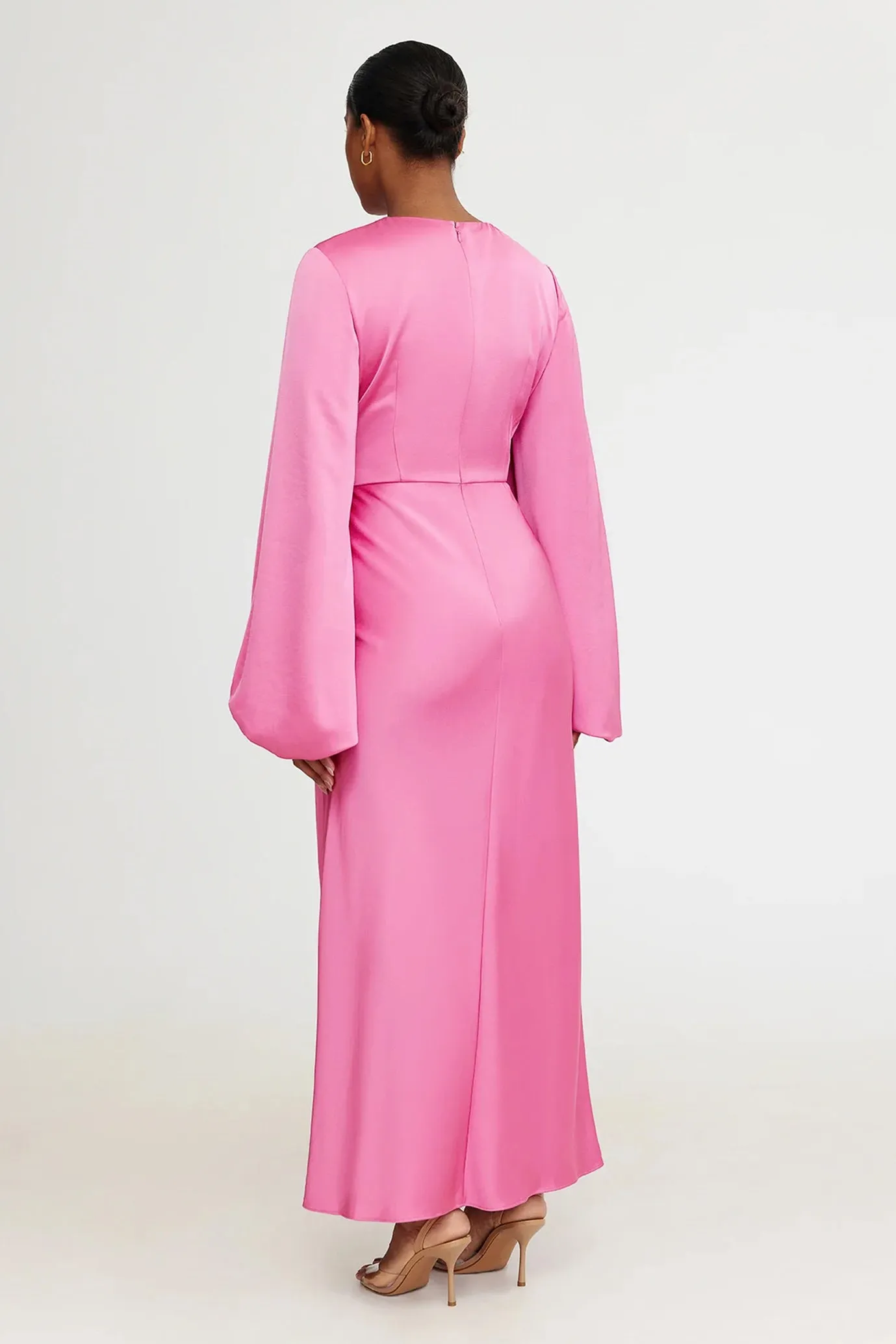 FINAL SALE: Lara Long Sleeve Dress Pop Pink by Significant Other
