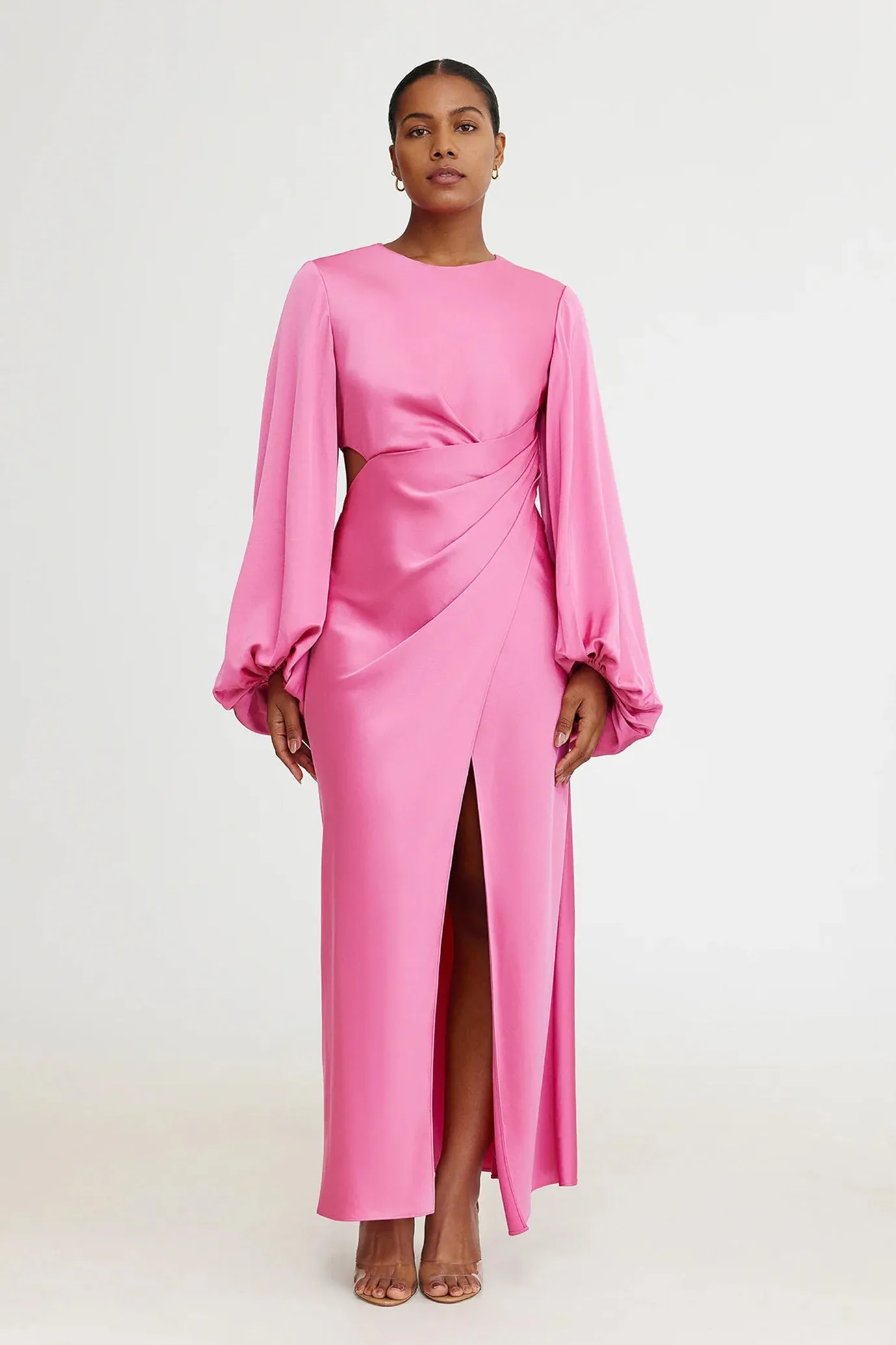 FINAL SALE: Lara Long Sleeve Dress Pop Pink by Significant Other