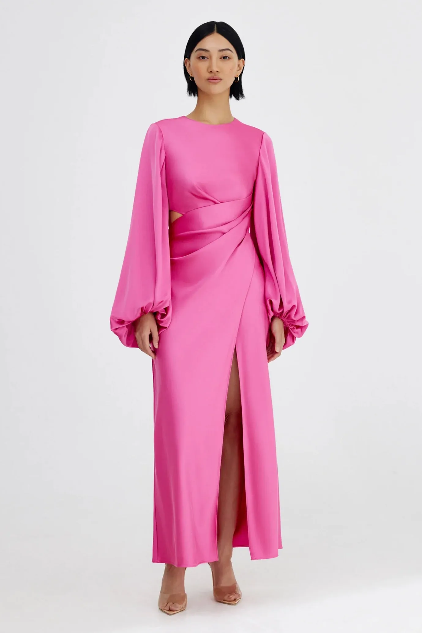 FINAL SALE: Lara Long Sleeve Dress Pop Pink by Significant Other