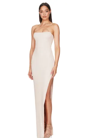 FINAL SALE: Leilani Gown Nude by Nookie
