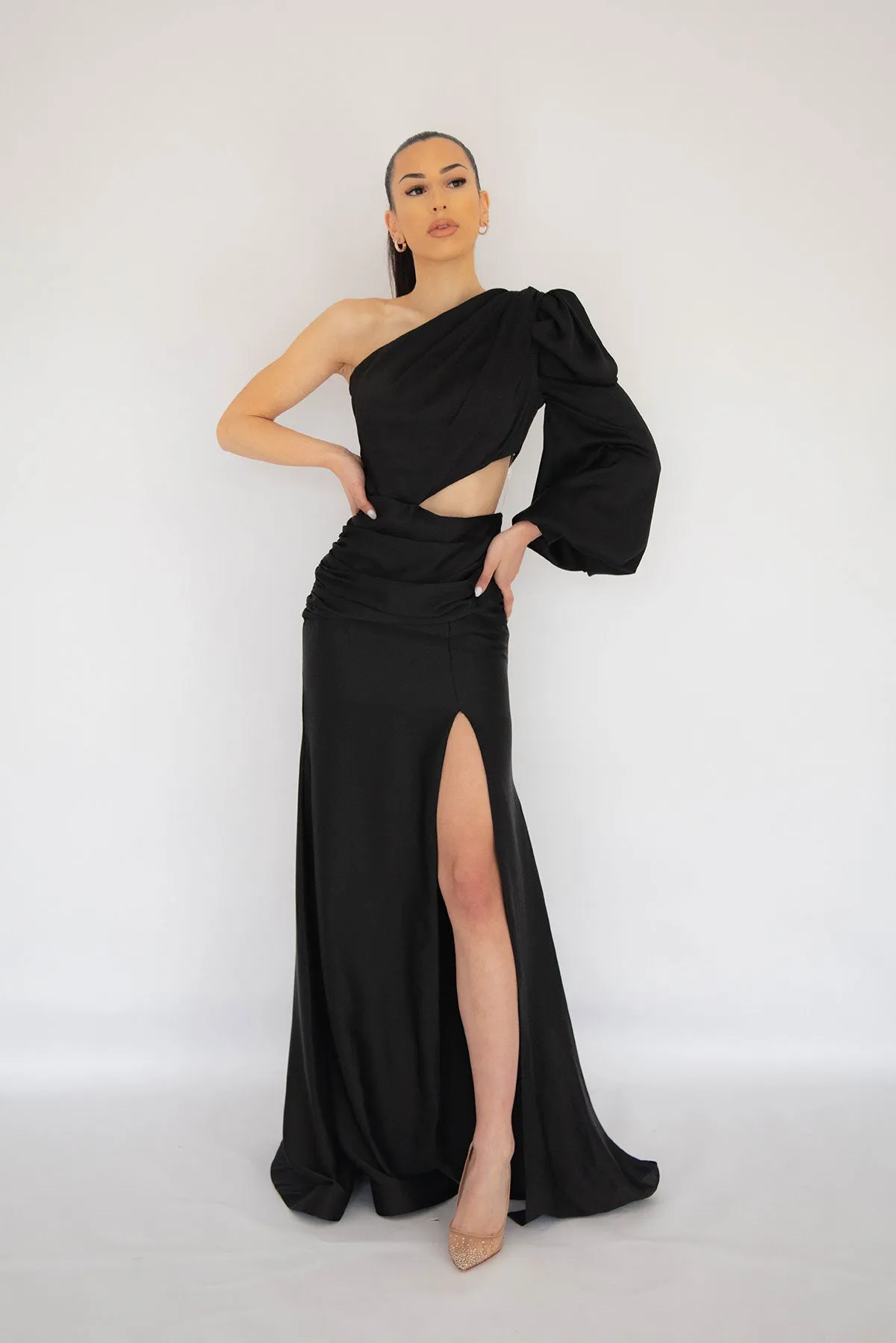 FINAL SALE: Mya Black Gown by HSH