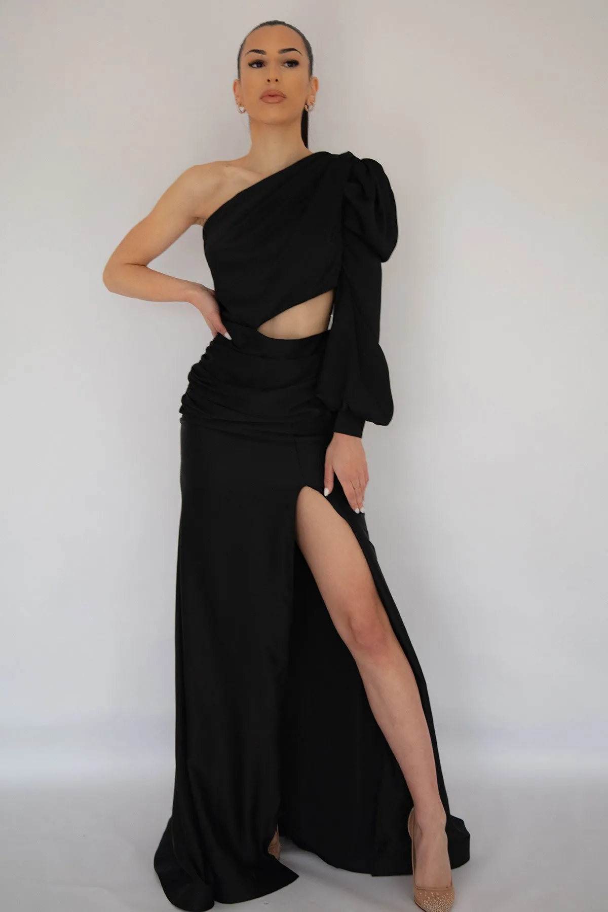 FINAL SALE: Mya Black Gown by HSH